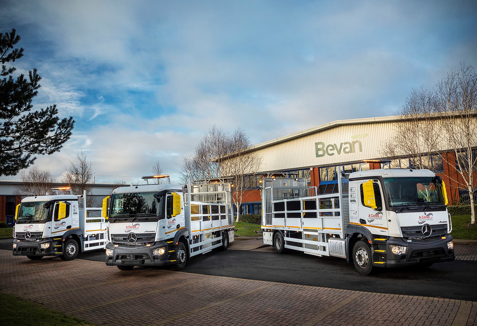 Partners embark on a new road to success with 10 bespoke impact protection vehicles for A Cones